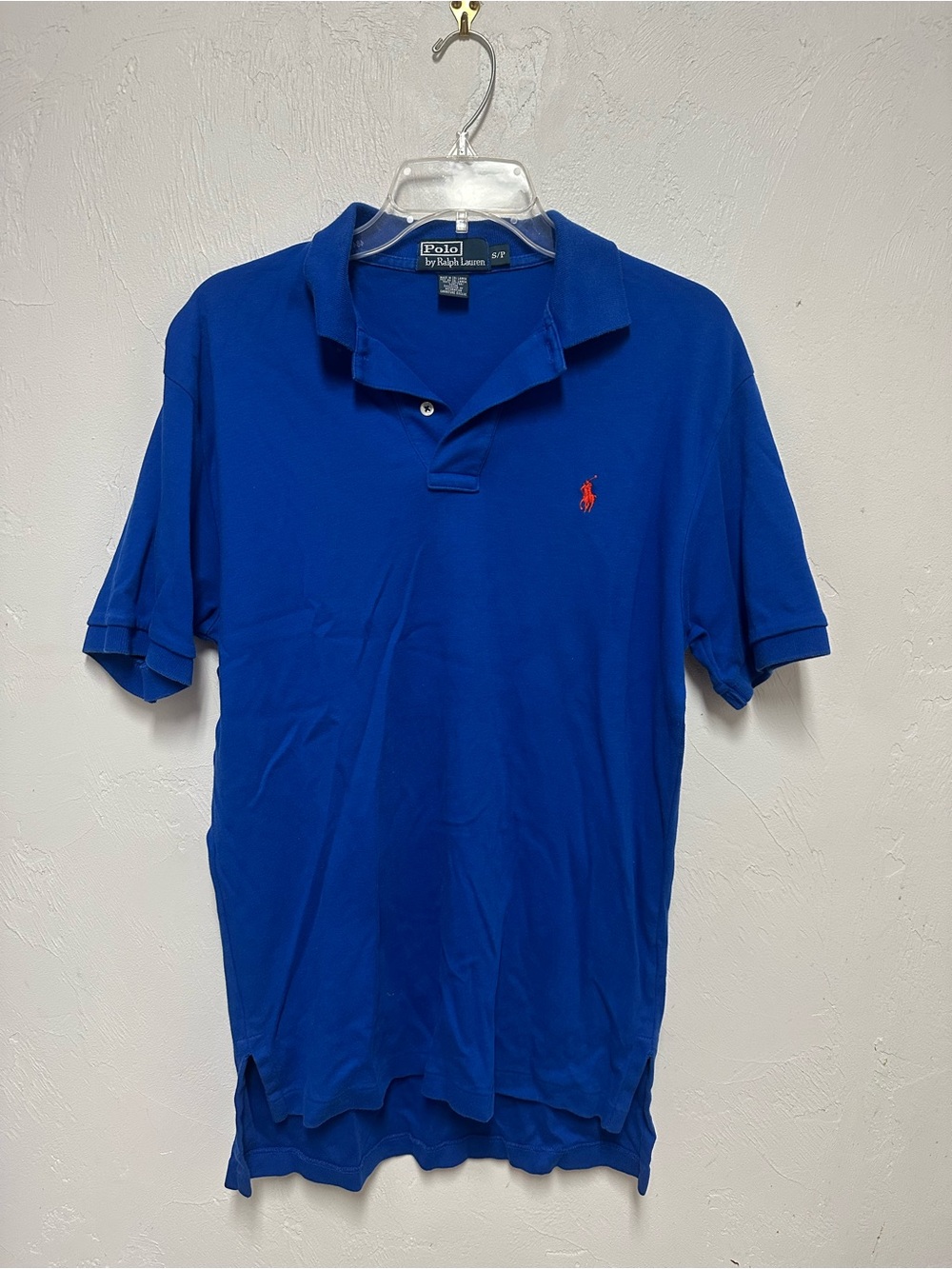 Ralph Lauren Men’s Royal Blue Polo with Red Pony